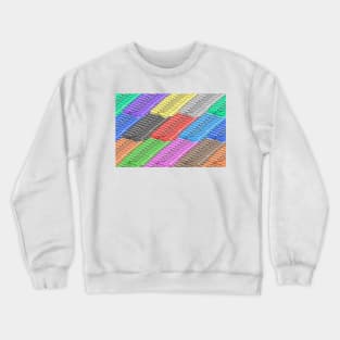 Airplane taking off to sky pattern backgrounds Crewneck Sweatshirt